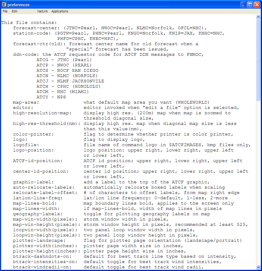 Change Site Information Edit Window