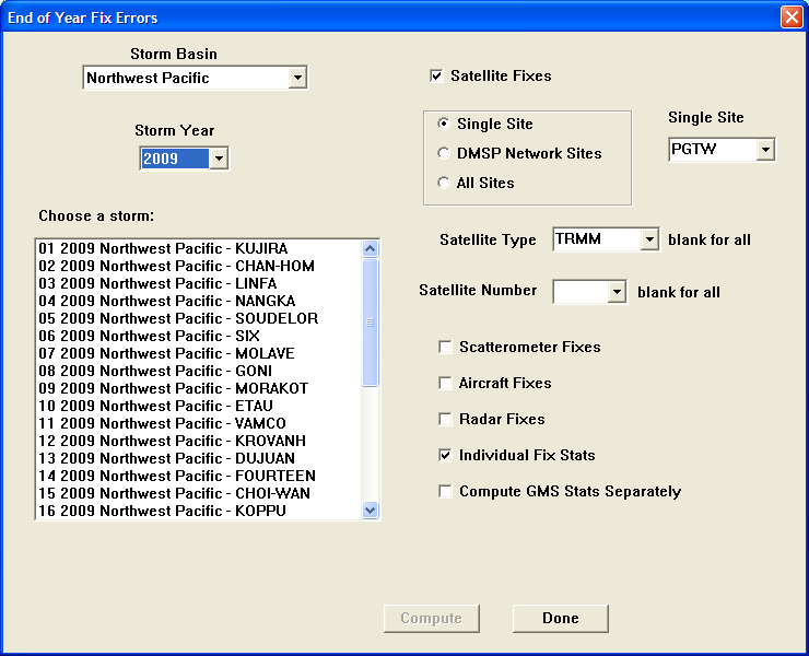 End of Year Fix Errors Dialog